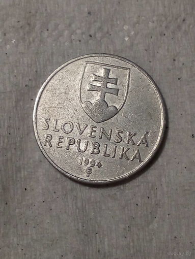 10 геллеров  Словакия 1994 год