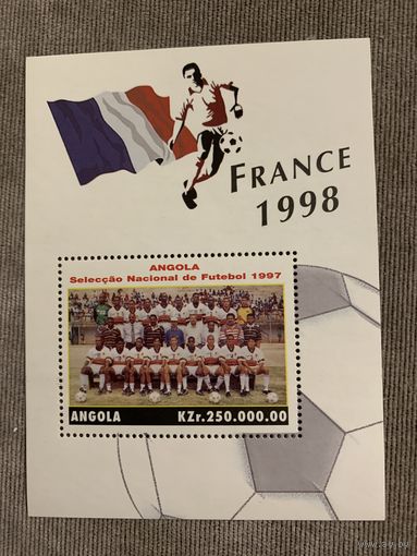 Ангола 1997. Национальная команда Анголы. Блок