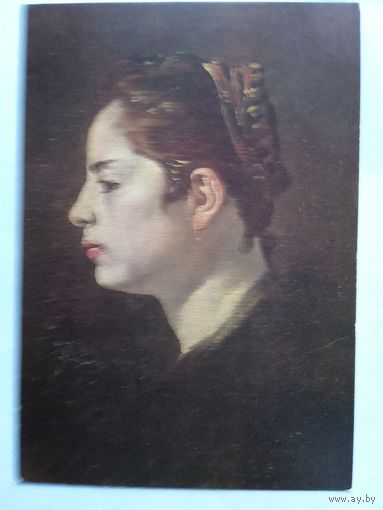 Веласкес. Голова женщины. Издание Испании