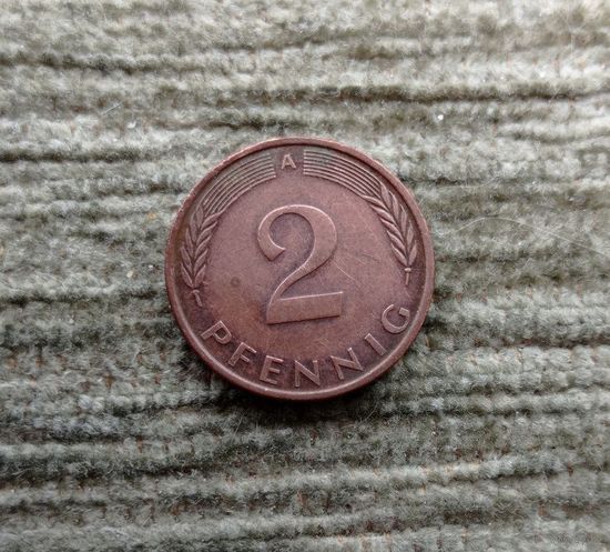 Werty71 ФРГ 2 пфеннига 1991 А A
