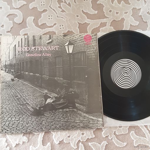 ROD STEWART - 1970 - GASOLINE ALLEY (GERMANY) LP, SWIRL
