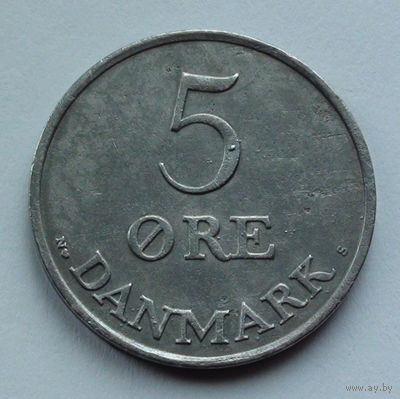 Дания 5 эре, 1953