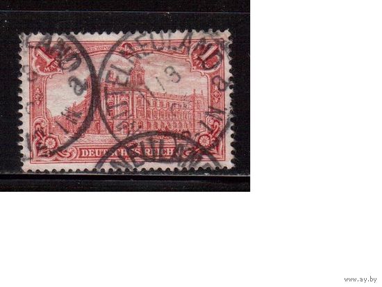 Германия(Рейх)-1902,(Мих.78В)   гаш., Почтамт , Кол-во зуб. 25:16 (кат.=35 е)