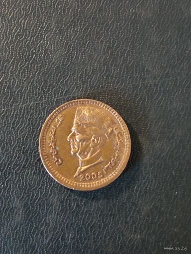 Пакистан 1 рупия 2005 г.