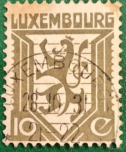 Люксембург 1930. Герб Люксембурга