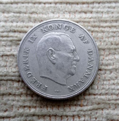 Werty71 Дания 1 крона 1963