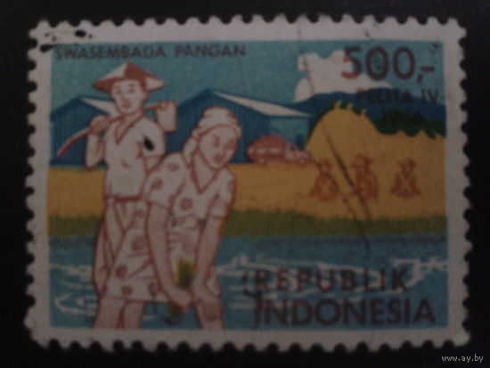 Индонезия 1986 сельское хозяйство