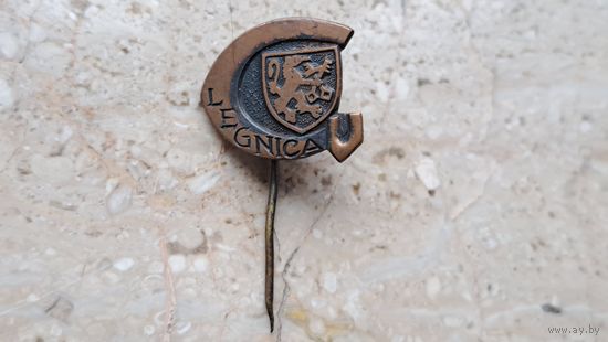 Значок город Легница Legnica Польша.