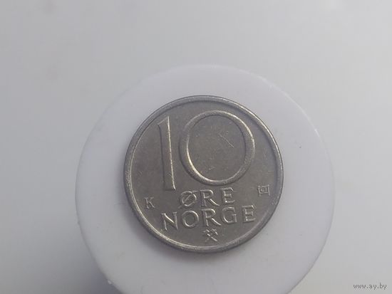 10 эре Норвегия 1986 год  лот 42