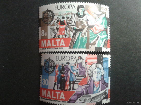 Мальта 1982 Европа полная