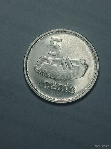 Фиджи 5 центов 2010 года .