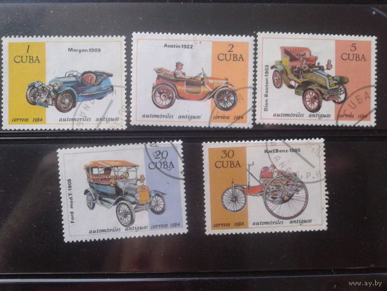Куба 1984 Старинные автомобили