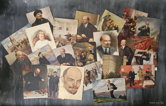 Открытки В.И. ЛЕНИН. ''Советский художник'' 1957 г