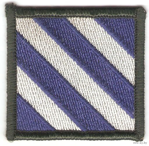 Нарукавный знак 3-й пехотной дивизии Армии США