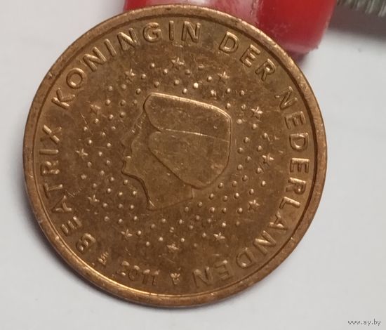 5 евроцентов 2011. Нидерланды