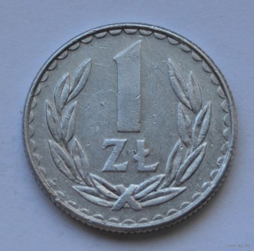 Польша, 1 злотый 1988 г.