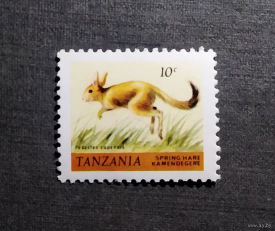 Марка Танзания 1980 год Фауна