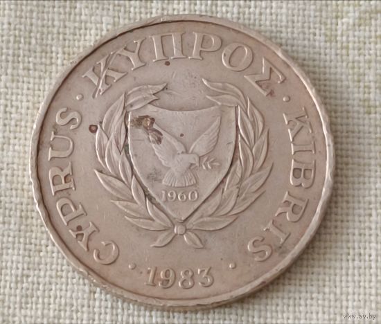 Кипр. 5 центов 1983 года.
