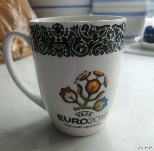 Кружка UEFA 2012. Польша - Украина. Без сколов