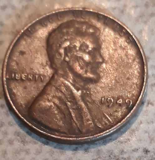 1 цент 1949 США МД Филадельфия