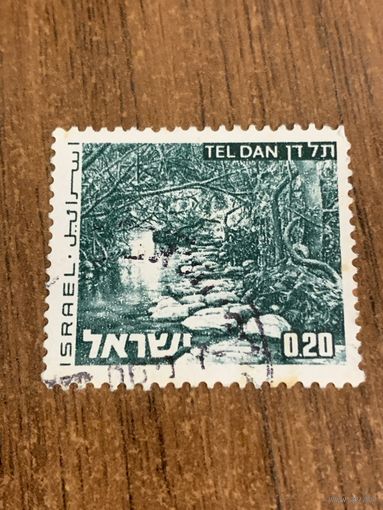 Израиль 1971. Достопримечательности Израиля. Марка из серии