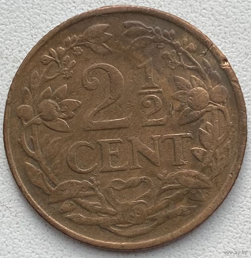 Кюрасао 2,5 цента 1948 г.