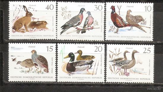 ФФ2 ГДР 1968 Фауна