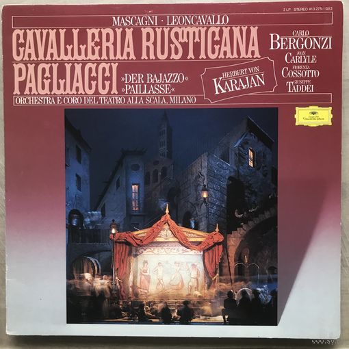 Mascagni Leoncavallo - Cavaleria Rusticana 3LP