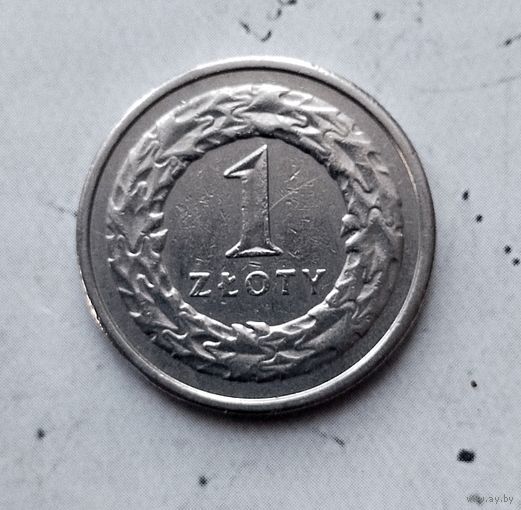 1 злотый 1995 года Польша. Третья Республика.