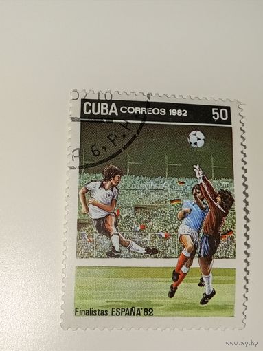 Куба 1982 Финалисты чемпионата мира по футболу в Испании 1982 года.
