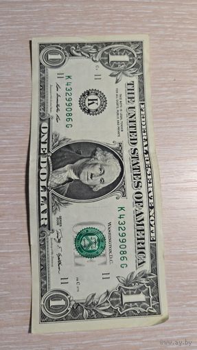1 доллар 2009 США