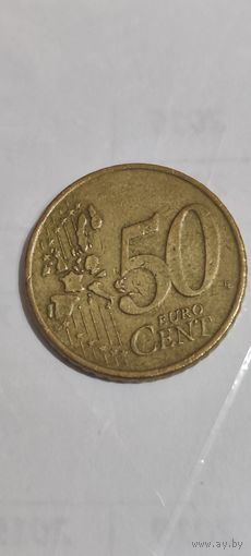 Нидерланды 50 евроцентов 2002