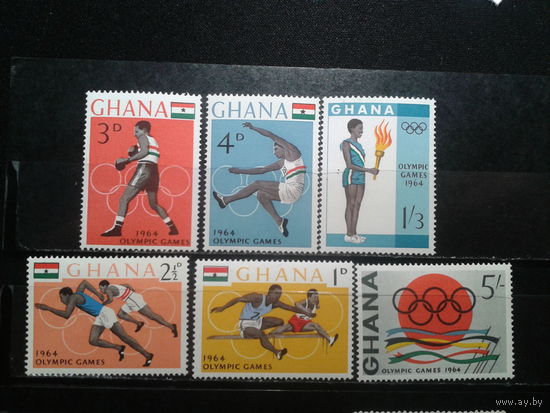 Гана, 1964. Олимпийские игры в Токио**