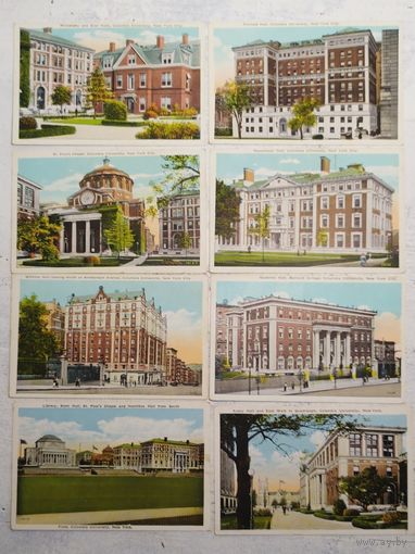 Колумбийский университет. США. Чистые. 1930-е. ОДНИМ ЛОТОМ