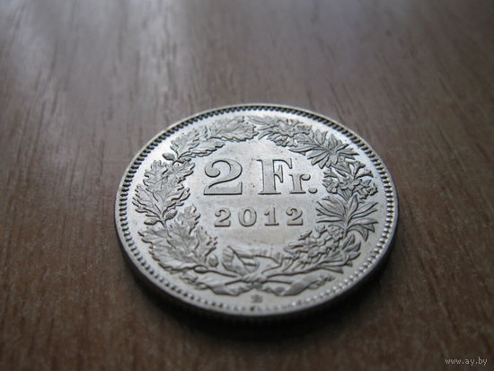 2франка 2012 год