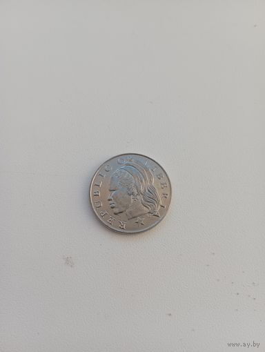 ЛИБЕРИЯ 25 центов 2000 год