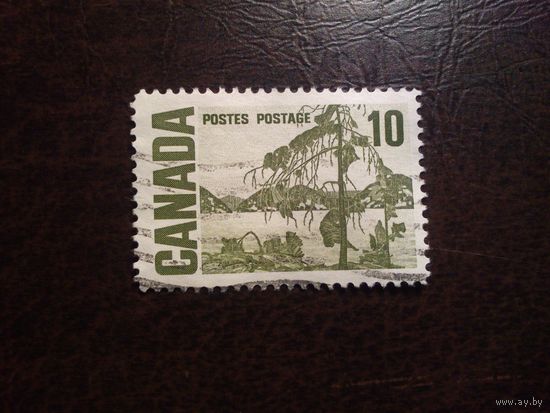 Канада 1969 г.Картина "Джек Пайн"Тома Томсона, культовое изображение ландшафта страны./44а/