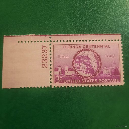 США 1945. 100 летие штата Флорида. Полная серия