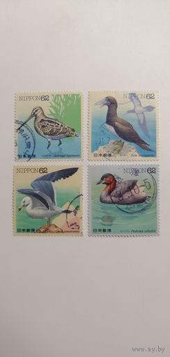 Япония 1991. Утки. Полная серия