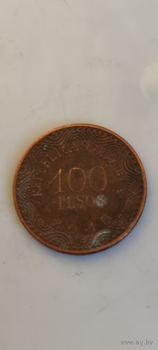 Колумбия 100 песос 2015