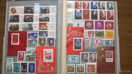 СССР Годовые наборы марок, блоков. листов, 1961 - 1991 г одним лотом за 25%