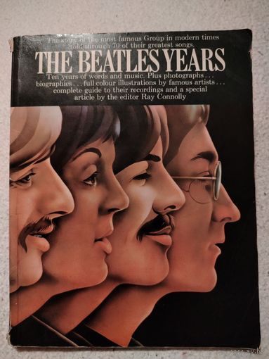 THE BEATLES YEARS. Piano vocal/Easy Organ