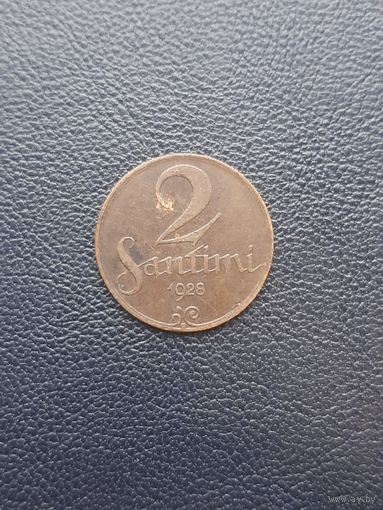 2 санти 1928. С 1 рубля