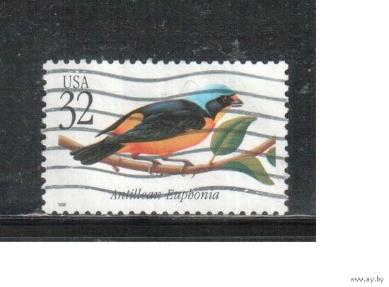 США-1998 (Мих.2991) , гаш., Фауна, Птицы(2)