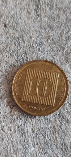 Израиль 10 шекель