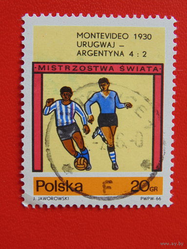 Польша 1966 г. Спорт.
