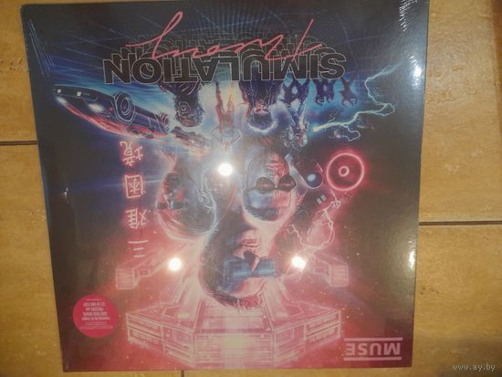 MUSE  " SIMULATION THEORY" 2018 LP EU WARNER RECORDS  578831 SEALED