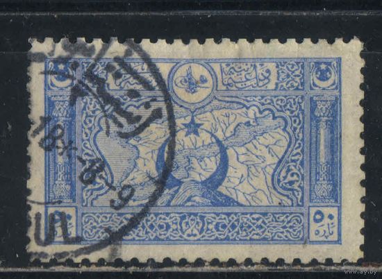 Османская Имп Турция 1918 Карта пролива Дарданеллы #634С