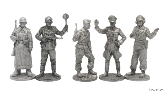 Статуэтки Вторая мировая война Deutsche Armee Оловянный сплав