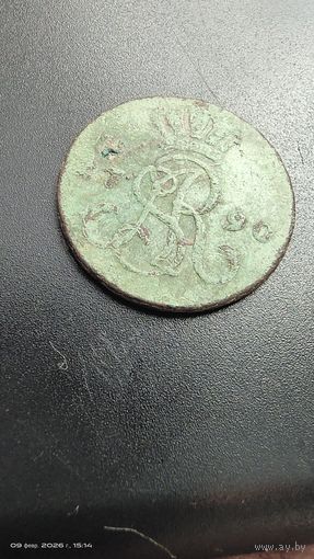 Грош 1790 год с 1 рубля
